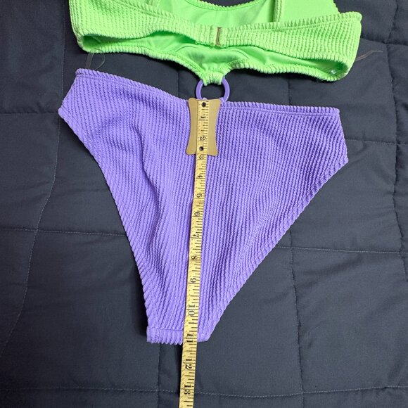 Salt & Cove Juniors' Colorblocked One-Piece Monokini - Size: Medium - NWT - Picture 12 of 16